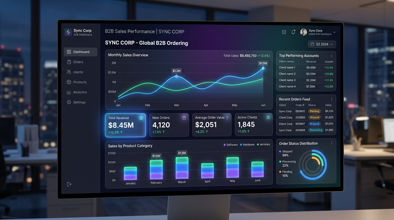 Dashboard UI Preview